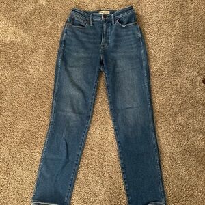 Madewell Curvy Stovepipe Jeans - Size 28